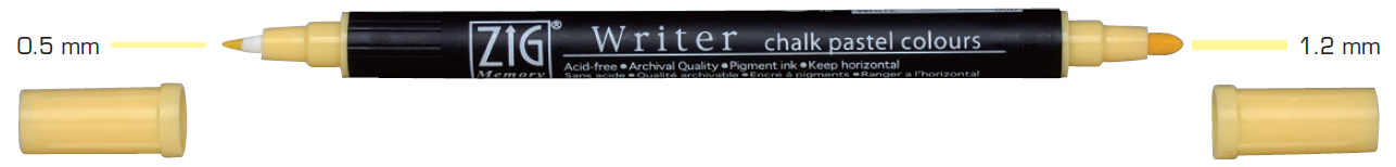 Křídový popisovač WRITER Chalk Pastel Colours