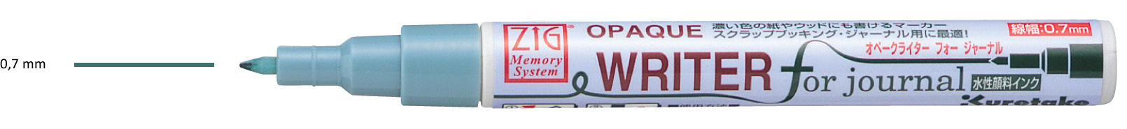 Neprůhledný popisovač OPAQUE WRITER