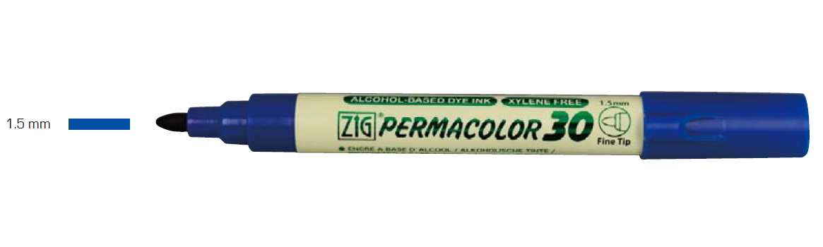 Permanentní popisovač PERMACOLOR 30